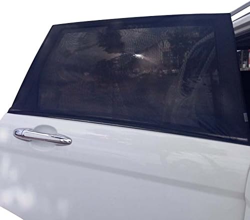 Besula SUV Car Window Sun Shades – 2 Packs|1 For Each Backwindow – Protect Your Family From The Heat and Sun Rays – (Rectangular Window)