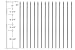 T03 - Iron Balusters - Double Twist - Hollow - 44 in X 1/2 in Square - Box of 15 (Satin Black)