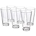 Bistro 20-ounce Premium Quality Clear Plastic Tumblers | set of 6