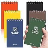 POPYOLA Waterproof Pocket Notebook, All Weather 3x5