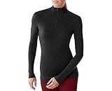 Smartwool Women's NTS Mid 250 Zip T (Black) Large - Past Season