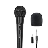 Marengo Handheld Wired Microphone, Cardioid Dynamic Vocal Mic with 13ft Cable an
