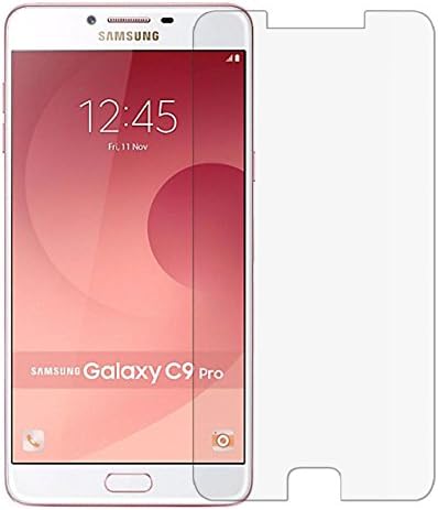 Tempered Impossible Glass for Samsung Galaxy C9 Pro - Unbreakable, Crystal Clear by Jabox