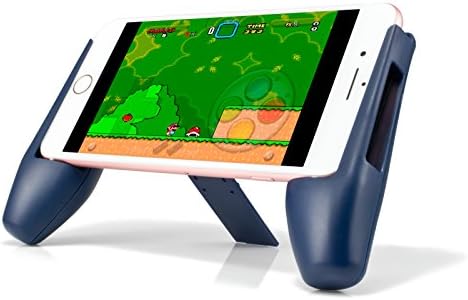 Game Controller Holder Stand Extendable Game Pad Fits iPhone 8 Plus 7/6 Plus Galaxy Note 8 S8 Edge On Nxt A7 J7 Pro Max LG Stylo 3 Plus or Similar (Phone/Case Measuring 165 x 85 x 16mm or Less) (Blue)