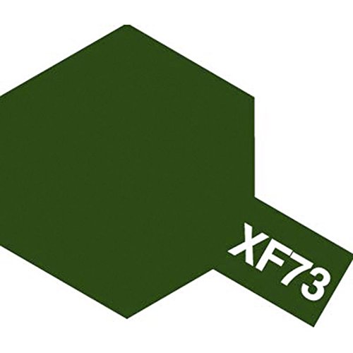 Tamiya Flat Acrylic Paint Mini 10ml Dark Green (JGSDF) XF73