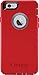 OTTERBOX Defender iPhone 6/6s Case - Retail Packaging - FIRE Within (Sleet Grey/Scarlet RED)