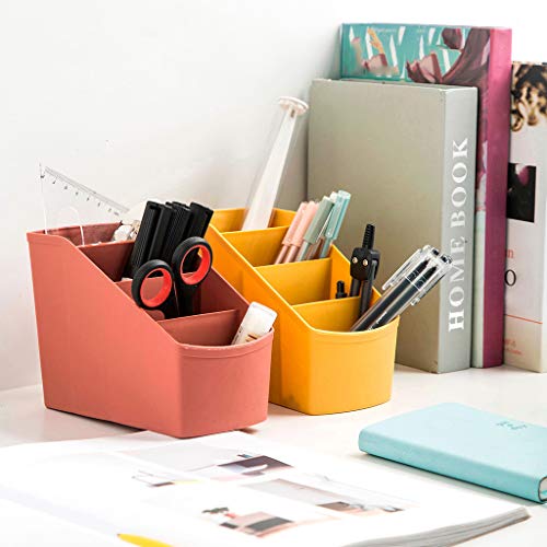 Beyonds Desktop Storage Basket, Multi-Grid Storage Basket Bag for Doorway Basket Office Herb Shopping Workplace Basket, Storing Parts, Stationery, Crafts, Jewelery - Thumbnail 3