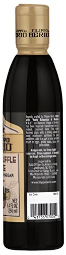 Filippo Berio Black Truffle Glaze with Balsamic Vinegar, 8.4 Ounce