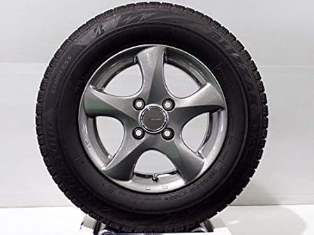 Amazon ブリヂストン Bridgestone 中古 スタッドレスタイヤ ホイールセット 4本セット 155 80r13 ブリヂストン ブリザックvrx2 1345 35 4h100 ブリヂストン トップラン 13インチ 155 80 13 タイヤ ホイールセット 車 バイク