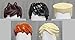 LEGO Ninjago Ninja Set of 5 hair pieces (LOOSE) fits - Lloyd, Cole, Kai, Jay, & Zane