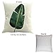 Throw Pillow Covers 4 Pack - Tropical Decorative Square Cotton Case Linen Cushion Cover Cases Mermaid Pillow 16 by 16 Inches - COVERS ONLY
