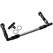 JEGS Dual Feed Fuel Line | Fits Holley 4150 Carburetors | Braided Stainless Steel Hose | -6 AN Inlet | Includes 7/8
