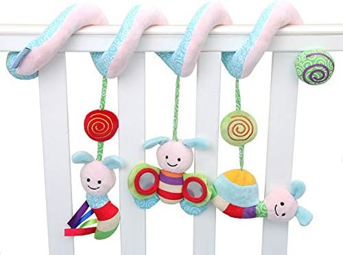 SKK BABY Crib Stroller Carseat Musical Activity Spiral Toy for Infant Toddlers