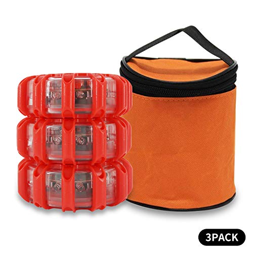 BBMi Road Flares, Led Road Flares Emergency Lights, Safety Halo Road