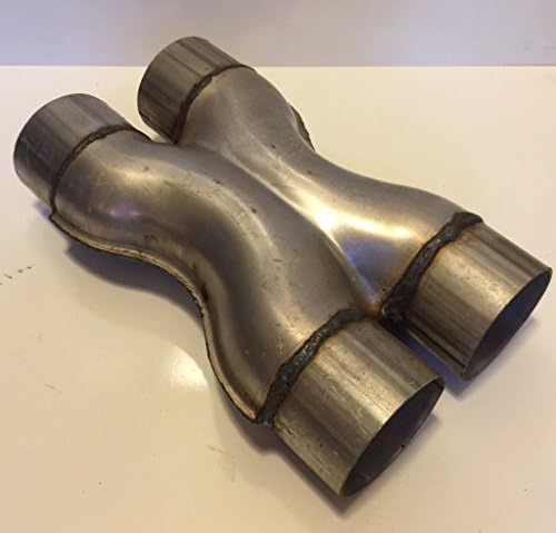 2.5" ALUMINIZED X-PIPE
