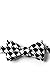 Wild Ties Dentists' Teeth Black Microfiber Bow Tie