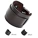 Zysta Punk Unisex Genuine Leather Wide Belt Wristband Bangle Cuff Bracelet 7.2