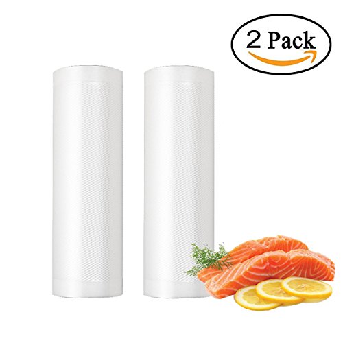 2 Pack 11" x 50' Vacuum Sealer Rolls, Commercial Grade Food Sealer Bags - Thumbnail 5