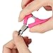 Cuticle Cutter LuckyFine 9mm Pro Salon Nail Art Metal Cuticle Nippers Professional Manicure and Pedicure Tool Beauty Tool Multi Colors( send randomly)