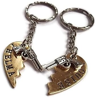 Halo accessories Thelma & Louise 2pc BFF Friends keyring