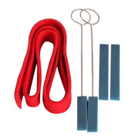 Lollipop Piano Tuning Mute Kit Temperament Strip 4 Mutes Fixing Tool