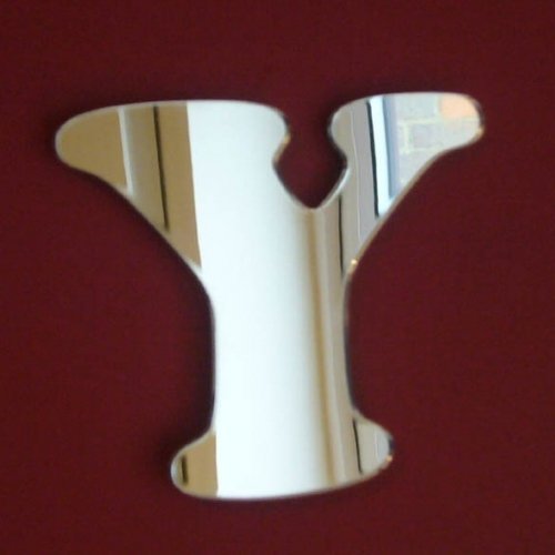 Super Cool Creations Funky Letter Y Mirror 25cm