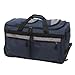 Olympia U.S.A. 29 inch Jumbo Size 8 Pockets Wheeled Rolling Duffel Bag Water Resistant Luggage Lightweight Travel Suitcase with Retractable Handle
