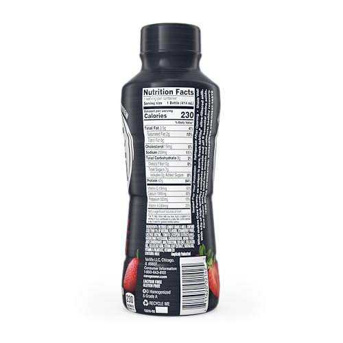 CORE POWER ELITE HIGH PROTEIN SHAKE, STRAWBERRY, 42G BOTTLE, 14OZ