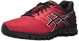ASICS Men's Gel-Quantum 180 2 Running-Shoes, Classic Red/Black/Silver, 11 Medium US