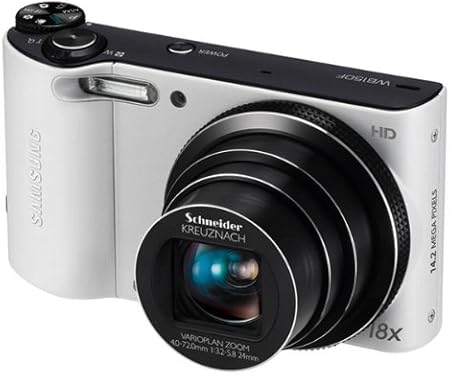 Samsung WB150F Compact Digital Camera   White 14 1MP 18x Optical Zoom 3 0 inch LCD WIFI Version