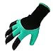 Philonext Garden Gloves with Claws Fingers - Uniex Gardening Genie Gloves with 8 Claws for Digging, Planting, Flowers Pruning & More