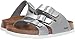 Birkenstock Betula Licensed Leo Soft Metal Silver Birko-Flor™ EU 39 (US Women's 8-8.5) Narrow