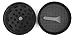 TGproducts 4 Piece Herb 2 Inch Aluminum – Sleek Black