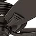 Hunter Fan Company, 53347, 52 inch Rainsford Premier Bronze Indoor/Outdoor Ceiling Fan and Pull Chain