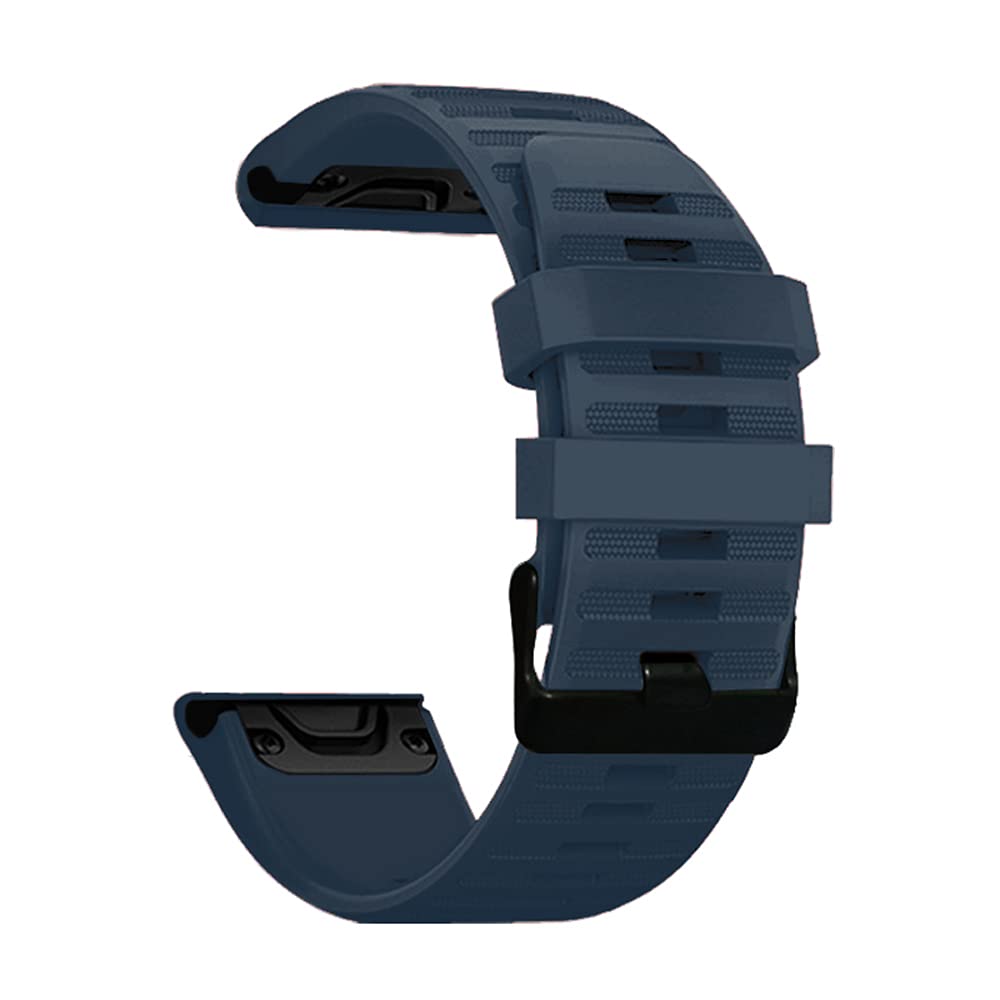 AISPORTS Compatible for Garmin Epix Pro Gen 2 42mm Strap Silicone, 20mm Quick Fit Watch Strap Soft Flexible Breathable Silicone Sport Wristband Bracelet Replacement Strap for Garmin Approach S70 42mm