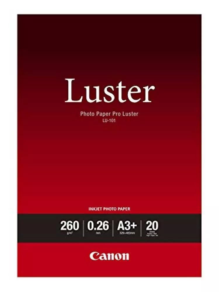 Canon A3 Plus Pro Luster Photo Paper (Pack of 20)