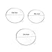 15PCS Transparent Plastic Fill-able Ball Ornament Hollow Sphere Snap-On Ball Christmas Decorations Clear Fillable Ball Wedding Party Decor by Rely2016