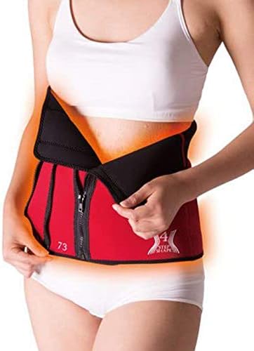 Shape Up Belt, Waist Belt, No Bulk, Thin, One Size Fits Most, Adjustable Levels, 4 Steps, Diet, Tummy Tightening, Equipment, Fitness, Weight Loss, Exercise, Abdominal Wrap, Value RunwayCharm Sticker Included