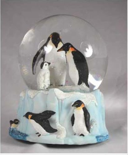 Buy Penguin Family Musical Snow Globe 