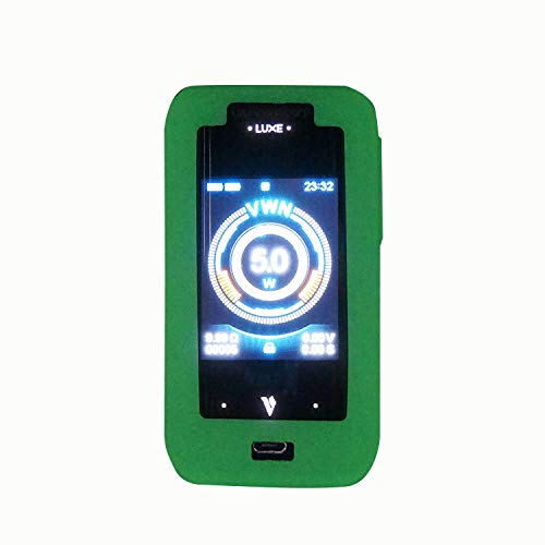 RUIYITECH Protective Silicone Case Skin Cover Sleeve Wrap Shield for Vaporesso Luxe 220W Mod (Glow in the Dark)
