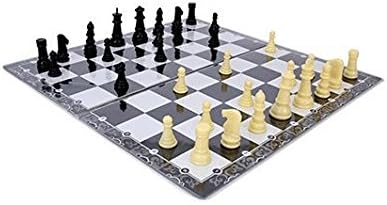 Ratnas 2 in 1 Classic Game Chess and Business Popular for Kids to Enhance Their Thinking Skills , Concentration , Attention Span Building , Hand Eye Coordination etc with Coins