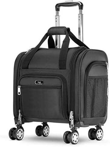 Brags Four Wheeled Spinner Underseat Carry On - Multiple Compartments