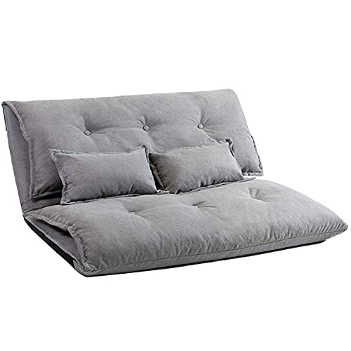 Jerry & Maggie Sofa Bed Floor Cute Futons Sets with 2 Pillows
