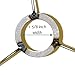 I Like That Lamp Wire Lamp Shade Rings with European Fitter (18” Diameter), Includes 2 Galvanized Steel Silver Drum Rings, Make DIY Table/Floor/Pendant Lamps, Compatible with most IKEA & Target Lamps