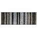 iDesign Stripz Microfiber Accent Bath Mat, Shower Rug for Master, Guest, Kids' Bathroom, Entryway, 21
