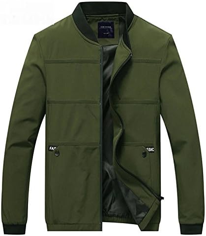 Men Jacket Coat Autumn Jacket Lightweight Windbreaker Waterproof Coat Bomber Jacket Military Bape Coat Army Green S