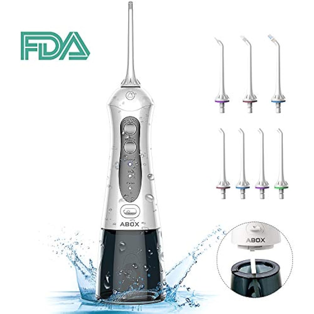 glossary portable water flosser