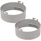 TL2667 Hose Inlet Compatible With De'Longhi Portable AC Exhaust Hose | Air Conditioner Exhaust Hose Connection Replaces PACA140E, PACC100EL, PACC100, PACA110, PACCT90 Model - 2 Pack