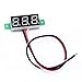 DROK DC 0-100V Voltmeter, Digital Voltage Tester Board for Car Motorcycle Battery Volt Testing, 3.0-30V Power Supply LED Display Volt Monitor Gauge