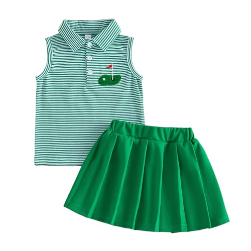 Toddler Girls Golf Outfit Set